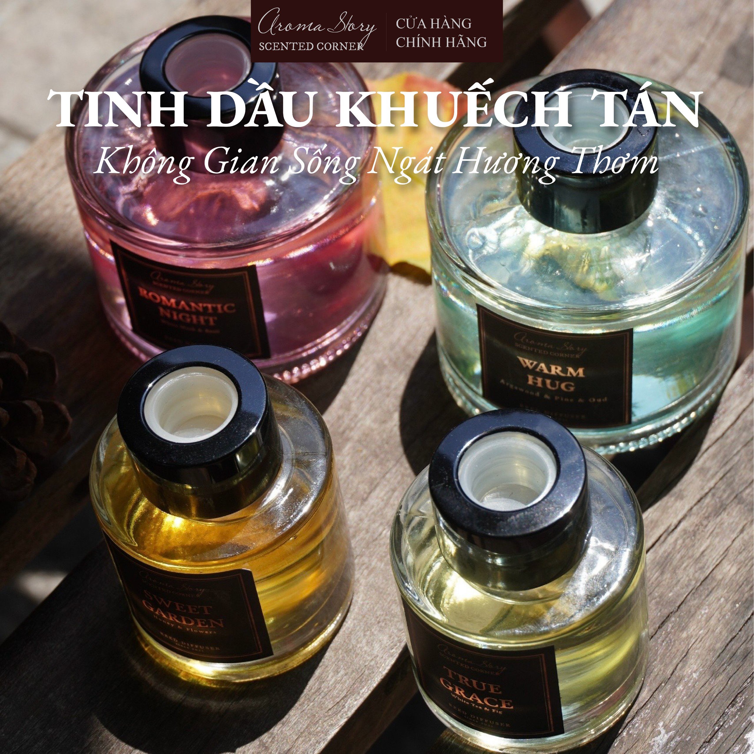 Tinh Dầu Khuếch Tán Baccarat Rouge 540 Aroma Story Size 50ml/100ml/150ml