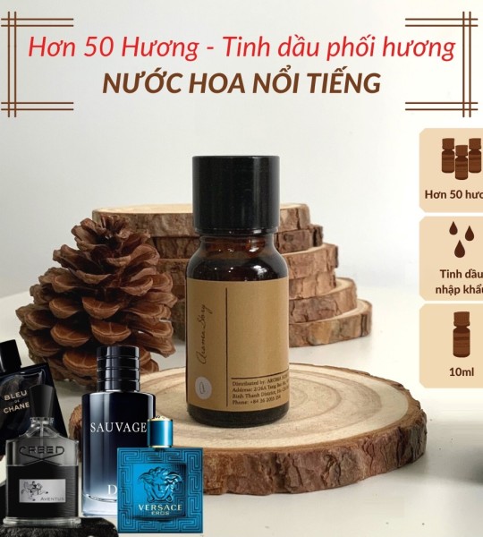 Tinh Dầu Phối Hương Các Dòng Nước Hoa Nổi Tiếng Aroma Story, Dùng Để Làm Nến Thơm, Xông Thơm Phòng